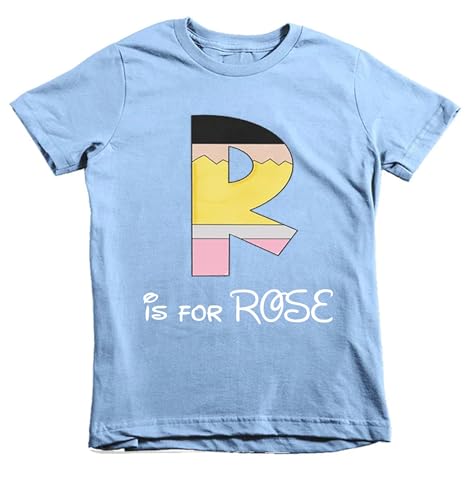 Personalized Back to School Shirt, First day of School Shirt with Name, Monogram Girls Boys Pencil Shirt3