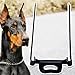 QCdeSoulBLV Dog Ear Stand Up Support, Doberman Ear Posting Kit Adjustable Lightweight Crack Resistant Stand Up Support for Pet Home