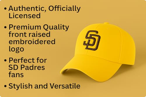 Gorra deportiva clásica ajustable amarillo/marrón para niños miniatura 6