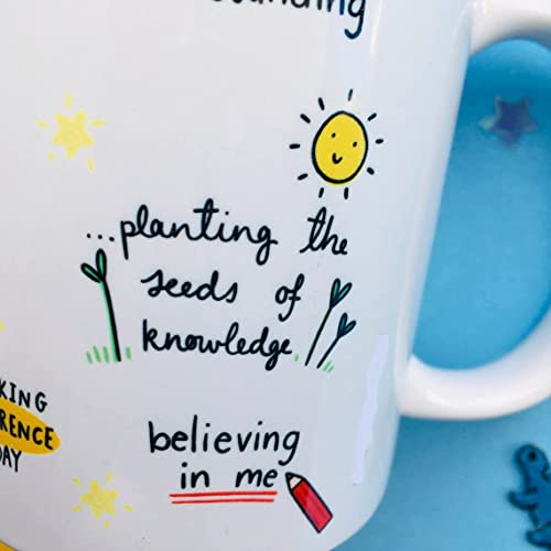 Image of DAYS Thank You Teacher Mug Best Teacher Gift Teacher Mug Best Gift for Teacher on Birthday Teacher's
