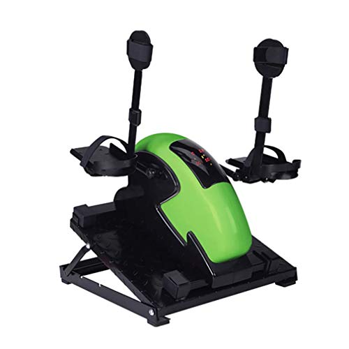 ERSINIAN Bicicleta estática de rehabilitación: Bicicleta de Entrenamiento con Pedales para Ejercicios de Brazos y Rodillas, Resistencia Ajustable para Fisioterapia y rehabilitación.
