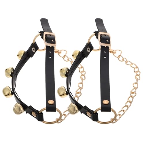 Clochettes de Noël pour bottes et chaussures en métal argenté SECFOU accessoires festifs