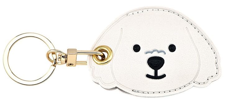 Porte-clés AirTag en cuir premium chic et robuste pour hommes et femmes