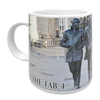 Mug Beatles Fab 4 Statue – Image 2