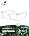 Cyxus Clear Blue Light Glasses for Women Men Reduce Eye Strain UV Blocking for Computer Screen