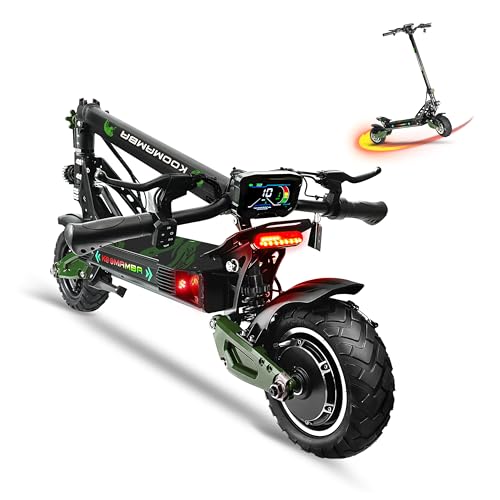 GooBee ZU06 1200W Electric Scooter Adults - 35MPH & 50-Mile Range, 52V/20Ah Battery, 10