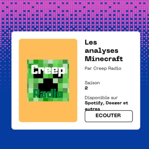 Couverture de Les analyses Minecraft