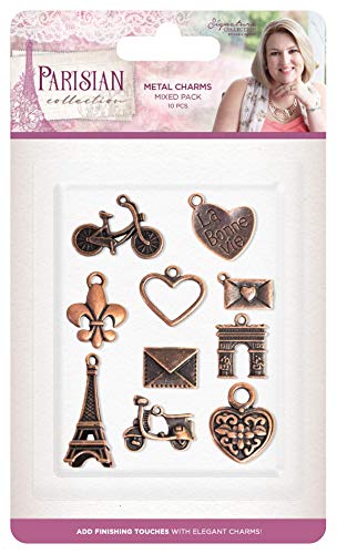Crafter' s Companion Sara Signature Collection parigino – Metal charms Pack