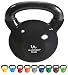 Wacces Single Vinyl Dipped Kettlebell for Croos Training, Home Exercise, Workout