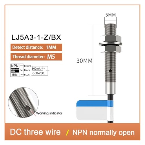 Capteur de proximité inductif miniature pour une détection métallique précise