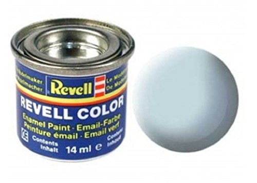 Revell Emaille-Farbe Hellblau Matt - 14 Ml, Wasserverdünnbar, Lösungsmittelfrei