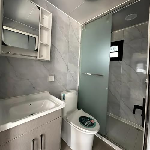 20ft Prefab Tiny Home for Sale 2 Bedroom Mobile Modular Tiny Home with 1 Full Bathroom & Kitchen, Expandable Container House to Live in for Adults Off-Grid Living, Prefabricated Foldable Tiny House - Image 5