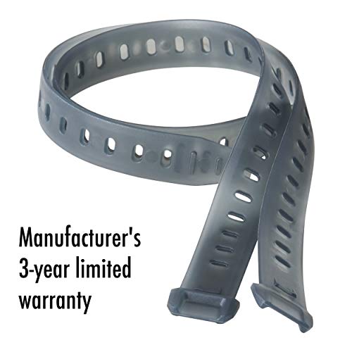 Msr Paragon/Posilock Snowshoe Binding Replacement Strap Set (1 Pair), 14 Inch, Grey #TOP5