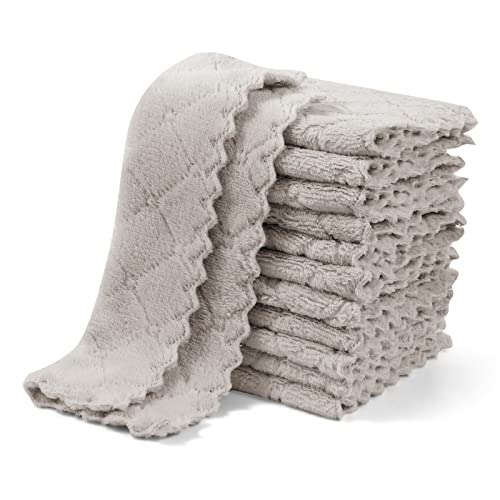 Torchons de cuisine sans traces UMANI chiffons de nettoyage microfibre doux - 2