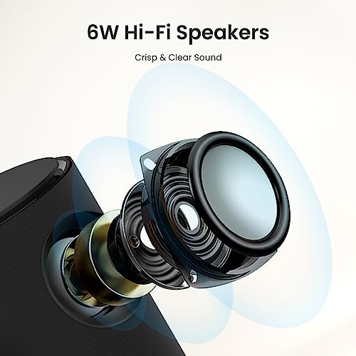 Portronics Beem 400 LED Projector with WiFi, 3600 Lumens (250 ANSI), 1080p HD Resolution, Up to 160 Inches Screen, Android/iOS Screen Mirroring, 6W... - Image 4