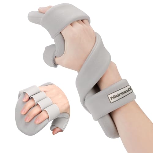 NIdreamCE Resting Hand Splint Right For Straightening Fingers