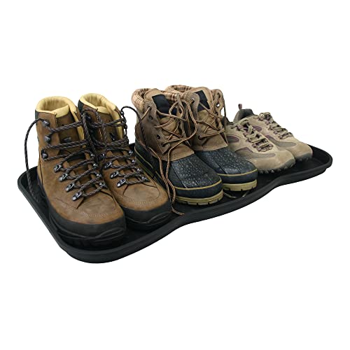 Bac à chaussures pour homme noir imperméable et résistant - 2