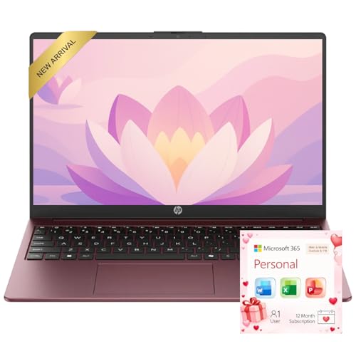 HP Ultrabook 15.6" Business Laptop Computer with Microsoft 365 • 2026 Edition • Intel 4-Core N200 CPU • 1.1TB Storage (1TB OneDrive + 128GB SSD) • Windows 11 • Copilot AI • no Mouse