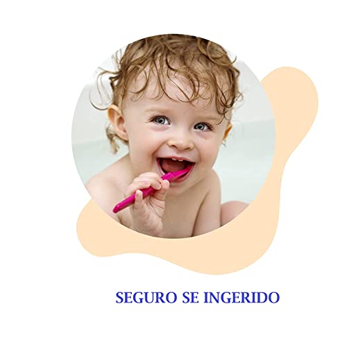 Creme Dental Baby 0-3 Anos sem Flúor, com Xilitol, Dentil, Azul