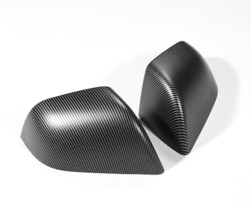 Coque de rétroviseur Tesla Modèle 3 carbone mat pour vos trajets urbains