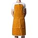 TOOLSTAR Tablier de soudage en cuir - 70 cm de large x 100 cm de long - Veste de soudage résistante aux flammes - Unisexe - Multi-usage