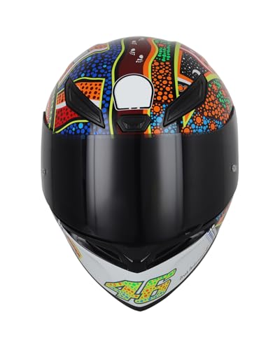 Soman K1S / K5 / K5S / K3 SV / K1 Visor Replacement, Fits Helmets with GT2 GT4 Hinge, Tinted Face Shield Anti-Scratch UV Protection Aftermarket (Deep Smoke) — view 6