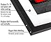 Americanflat 11x14 Picture Frame with Shatter-Resistant Glass - Set of 2 - Use as 8x10 Frame with Mat or Display 11x14 Photo Without Mat - Signature Collection - Picture Frames for Wall - Black