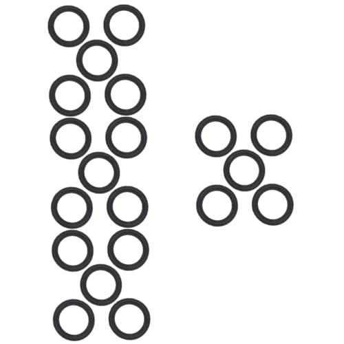 Cabilock 20pcs Clamp Gasket Seals Sealing for Process Industries Compatible Clamp Fittings High Resistance