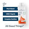 KATE FARMS Organic 1.2 Glucose Support Shake, Vanilla, 16g Protein, 27 Vitamins and Minerals, Meal Replacement, 8.45 oz (6 Pack)