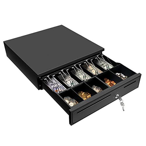 MUNBYN Black Cash Register Drawer, 16