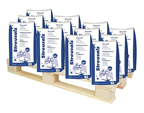 Hamann Calidad Sal 1.000 kg gama completa (40 x 25 kg) - A dickeren para hielo y nieve capas Cover