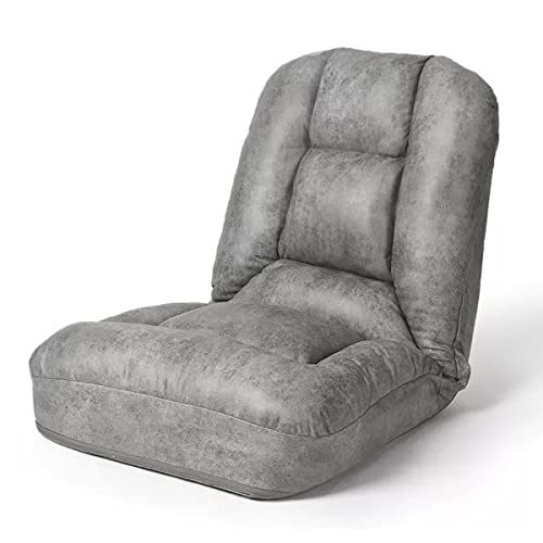 Chaise de sol pour support dorsal, soulagement postural avec coussin épais