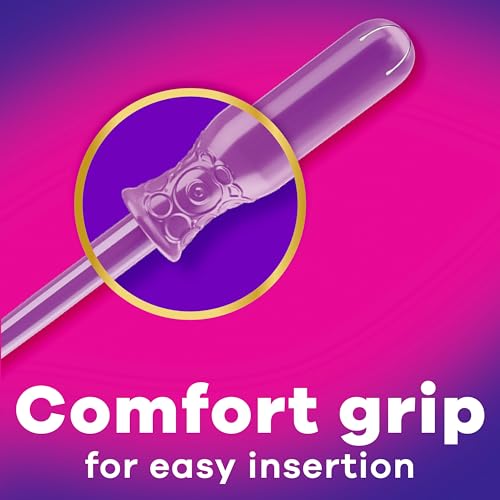 Image of Tampax Radiant Tampons, #1 Tampon Brand, with LeakGuard Braid, Regular Absorbency, Up to 100% Leak and Odor Free Protection, Unscented, 28 Count