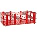 BrandTech 4340032, 48 Polypropylene Test Tube Rack, 25 mm. Diameter (3 Packs of 5 pcs)