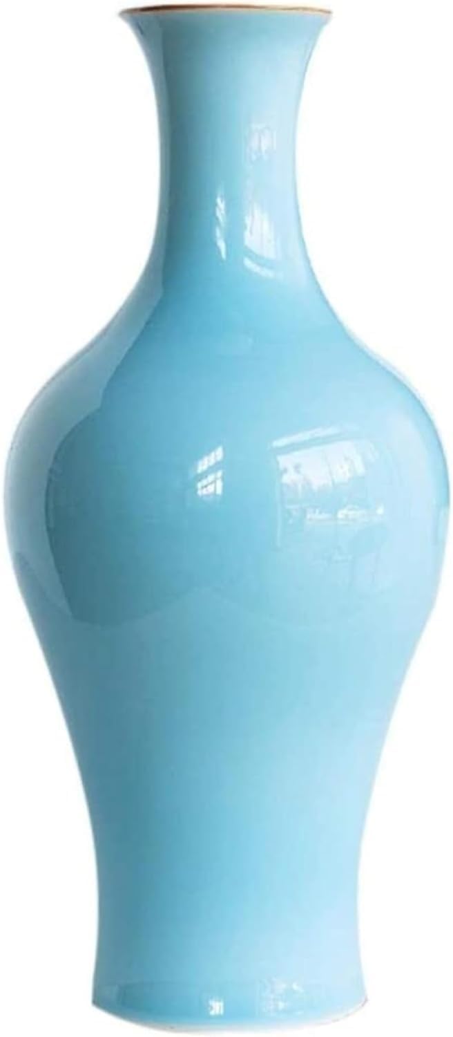 Vase Tabletop Simplicity Ceramic Modern Simple for Dry Flowers Art Household Living Room Bedroom
