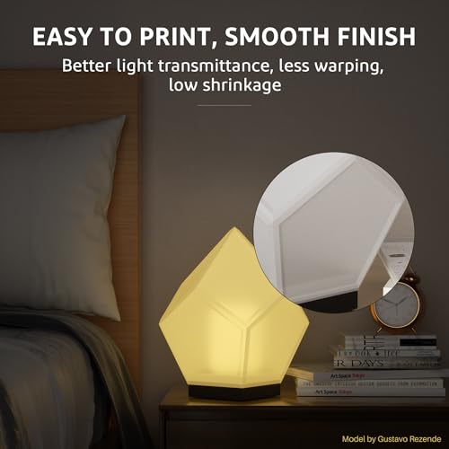 ELEGOO Rapid PETG Filament 1.75mm Bundle 4KG, High Speed 30-600mm/s 3D Printer Filament Accuracy +/- 0.02 mm, 1kg Cardboard Spool(2.2lbs), Fits for Most FDM 3D Printers(Black, White, Blue, Red) image 2