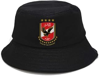 طاقية على شكل دلو قابلة للطي للحماية من الشمس للاستخدام الخارجي ومناسبة للتخييم وصيد الاسماك والسفر والتنزه الشاطئ والصيادين الجنسين لازون أسود