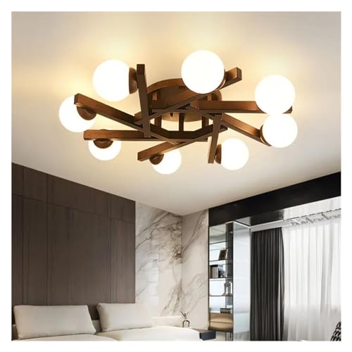 Plafonnier LED scandinave CFWSHJ pour éclairer une chambre sombre ou un salon