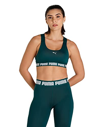 Image of Puma Women Polyester Lightly Padded Wirefree Sports Bra