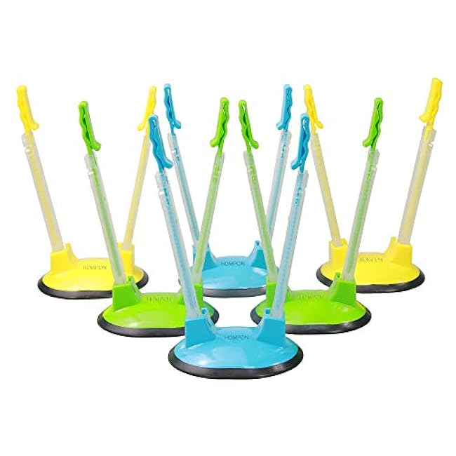 Baggy Rack Holder For Freezer Bag Holder Stand/Ziplock Bag Holder Stand/Meal Planning/Prep Bag Holders For Filling,6 Pack/6pcs