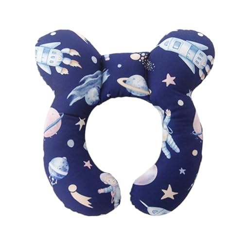 Almohadas de lactancia materna - Almohadas para niños en forma de U | Almohadas portátiles de lactancia materna con diseño de dibujos animados para reuniones familiares y salidas
