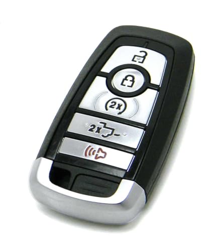 OEM Electronic 5-Button Smart Key Fob Remote Compatible with 2023-2025 Ford F-Series Truck (FCC ID: M3N-A3C108397, P-N: 164-R8330, 164-R8365, 164-R8370)