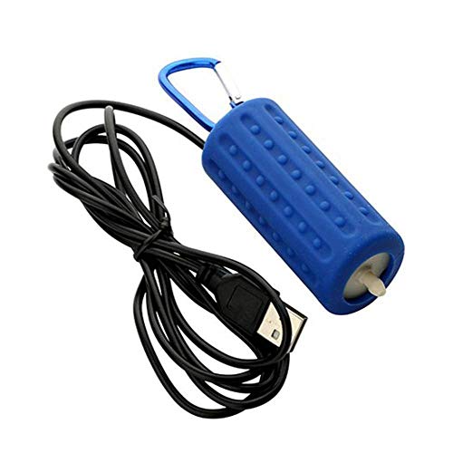 AUOKER - Bomba de Aire para Acuario con Mini USB, silenciosa, oxigenación de Alta eficiencia