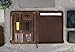 KomalC Leather Portfolio with Zipper Closure | Business Padfolio for Documents, Tablets & Accessories | Vintage Full-Grain Leather Organizer for Professionals