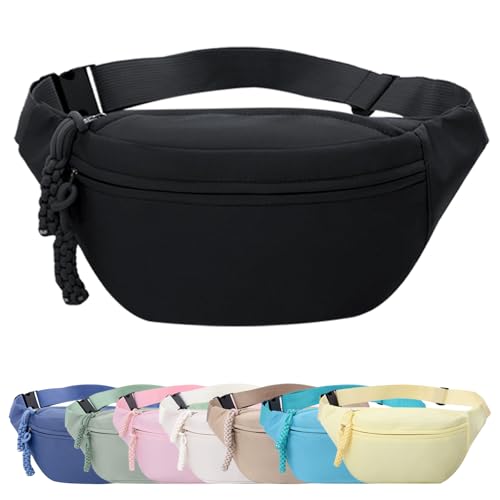 Mayoii Riñonera para mujer, riñonera para mujeres y hombres con c...