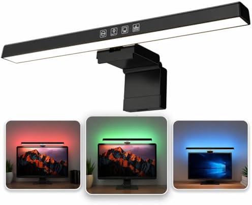 Luminária Barra de LED Light Bar para Monitor e Not...