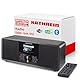 Kathrein DAB+ Link S12 I Digitalradio Mit EWF I DAB Plus & UKW, Internetradio I WLAN Mit Bluetooth für Streaming, Aux 3,5mm I Fernbedienung & App-Steuerung in Schwarz