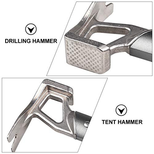 BESPORTBLE, barraca de acampamento, martelo e barraca de martelo para barraca de martelo para acampa