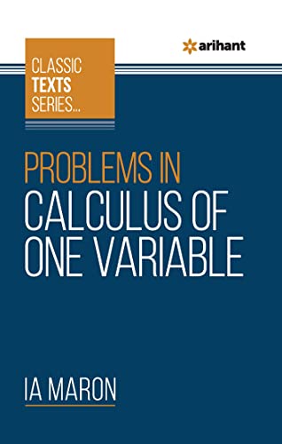 Problems In Calculus Of One Variable