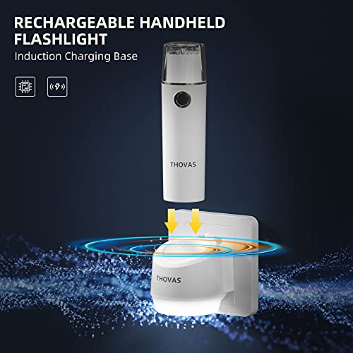 Thovas Emergency Led Flashlight, Power Failure Light, Plug-In Flashlight For Home, Rechargeable Power Failure Flashlights, Handheld Lights Perfect For Hurricane, Survival Kits Emergencies 3 Pack #TOP5